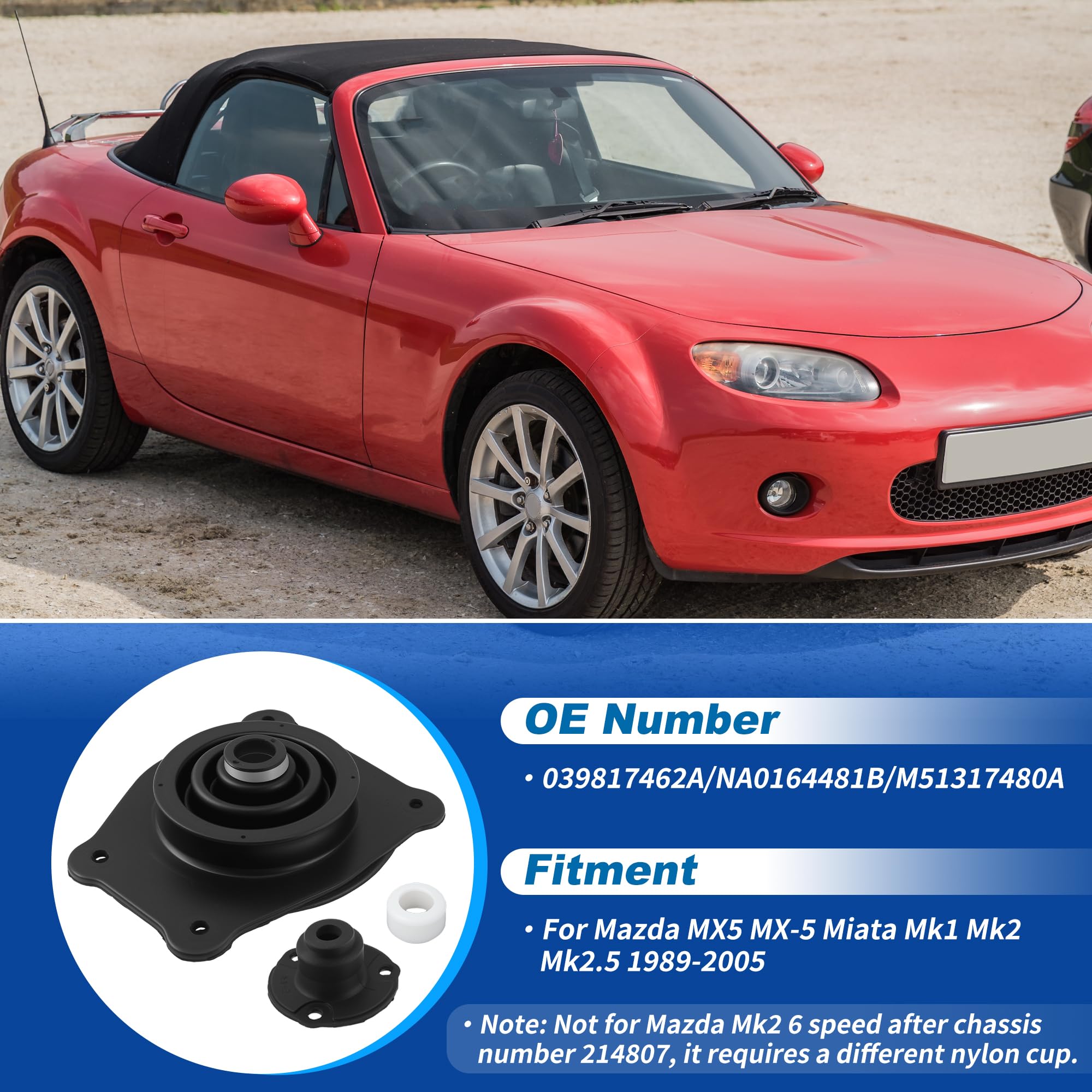 N ー LEOTA Amazon.com: Hihaha Change Lever Boot Set for Mazda MX5 MX-5 Miata